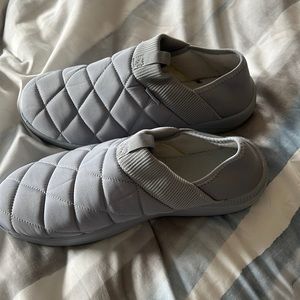 Gray House Slippers